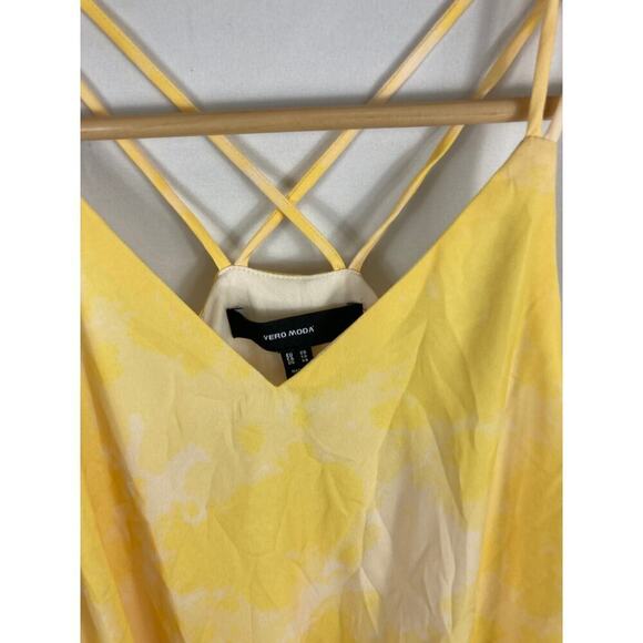 Vero Moda Yellow Strappy Tank Size XS - Picture 5 of 6